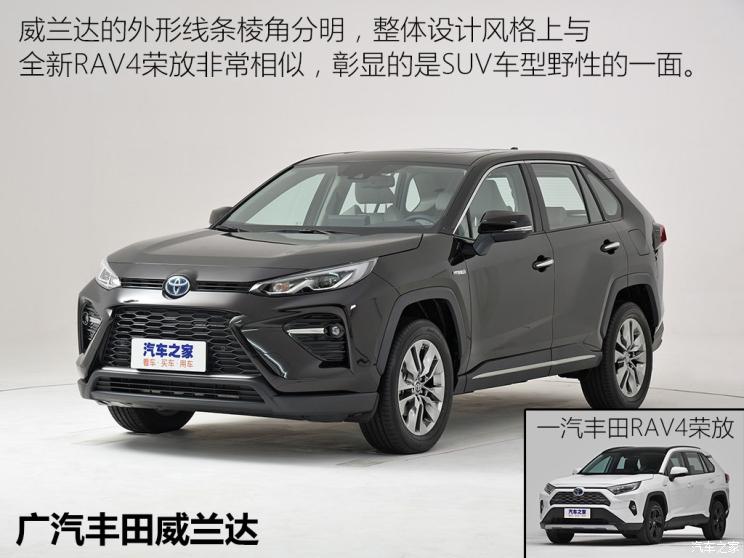 广汽丰田 威兰达 2020款 双擎 2.5l cvt两驱尊贵版